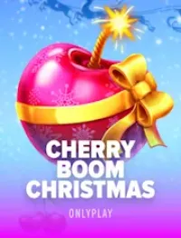 cherry boom christmas game logo