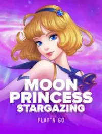 moon princess stargazing game logo